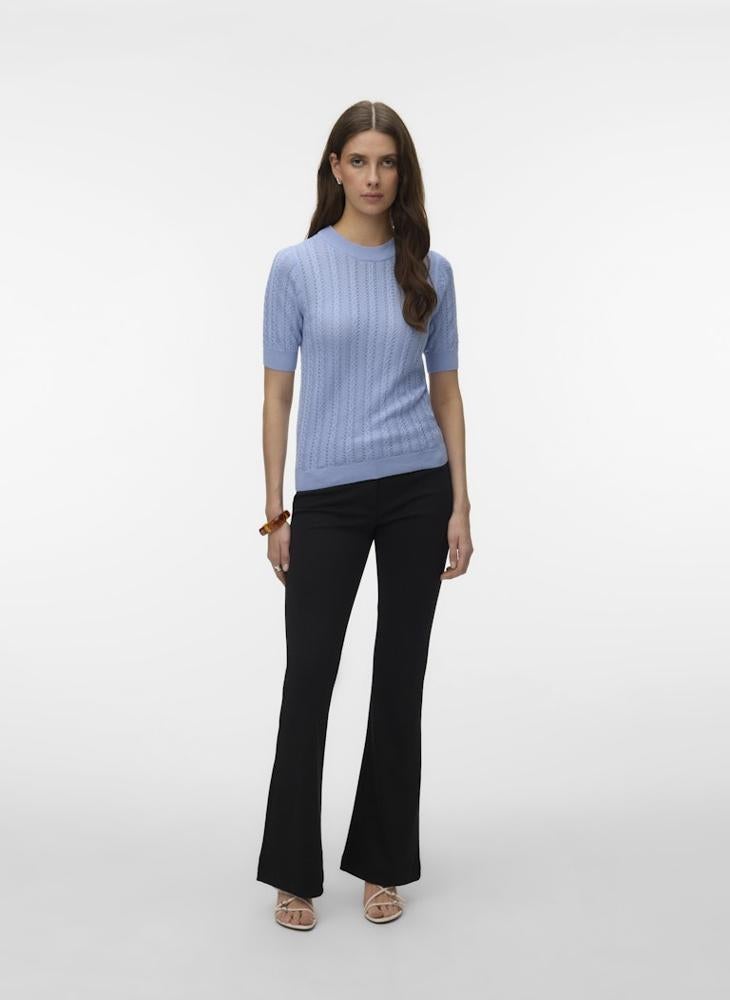 VERO MODA Vmdaria Flared Mid Waist Pants - Image 4